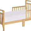Dream On Me Classic Sleigh Toddler Bed, Natural