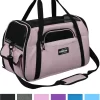 EliteField Soft-Sided Airline-Approved Pet Carrier Bag, Pink
