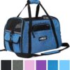 EliteField Soft-Sided Airline-Approved Pet Carrier Bag, Sapphire Blue