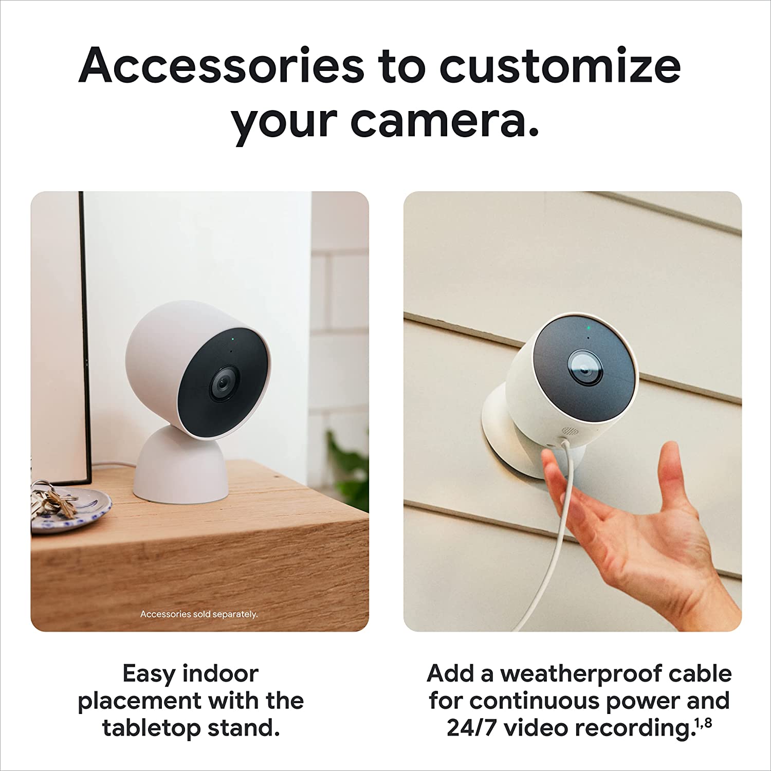 Google Nest Cam - Battery-Powered Wireless Indoor and Outdoor Smart Home  Security Camera in the Security Cameras department at