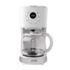 Haden 75061 Heritage 12-Cup Ivory White Residential Drip Coffee Maker, Ivory White