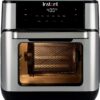 Instant Pot Vortex Plus 10-Quart Air Fryer, 7-in-1 Rotisserie and Convection Oven, Roast, Bake, Dehydrate and Warm, with EvenCrisp Technology, Free App with over 1900 Recipes, 1500W, Stainless Steel