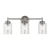 Kichler  Winslow 21.5-in 3-Light Brushed Nickel Transitional Vanity Light