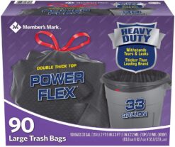33 Gallon Trash Bags Drawstring 33 Gallon Garbage Bags Heavy Duty