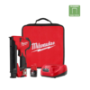 Milwaukee 2448-21 M12 12-Volt Lithium-Ion Cordless Cable Stapler Nailer Kit with 2.0Ah Battery, Charger and Bag