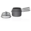 Ninja C56000 Foodi Neverstick 3-Quart Aluminum Stock Pot, 6-Piece Saucepan Set