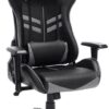 OFM Essentials Collection Racing Style Gaming Chair, Grey