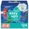Pampers Easy Ups Training Pants Boys and Girls, 3T-4T (Size 5), 124 Count
