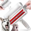 Pet Hair Remover - Reusable Cat and Dog Hair Remover for Furniture, Couch, Carpet, Car Seats and Bedding - Eco-Friendly, Portable, Multi-Surface Lint Roller & Animal Fur Removal Tool