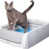 PetSafe ScoopFree Automatic Self Cleaning Cat Litter Box, Includes Disposable Trays with Crystal Litter