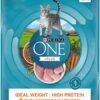 Purina ONE Dry Cat Food Adult Healthy Metabolism and Ideal Weight Wet Cat Food 22 lb. Bag