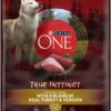 Purina ONE High Protein, Natural Dry Dog Food, True Instinct With Real Turkey and Venison - 27.5 lb. Bag