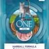 Purina ONE Natural Dry Cat Food for Hairball Control, +PLUS Hairball Formula - 22 lb. Bag