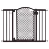 Summer Infant  42-in 30-in Bronze Metal Safety Gate with Extensions