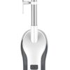 True & Tidy, Multi-Surface Heavy Duty Steam Mop, Includes Steam Mop, 2 Steam Mop Pads and Carpet Glider, STM-500, Gray