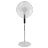 Utilitech  16-in 12-Speed Indoor White Oscillating Pedestal Fan