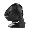 Vornado  7-in 3-Speed Indoor Black Desk Fan