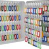 BARSKA CB12488 Key Lock 160 Position Key Cabinet Lock Box Grey
