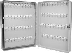 BARSKA CB12488 Key Lock 160 Position Key Cabinet Lock Box Grey