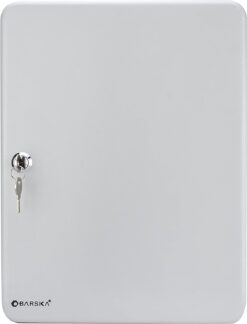 BARSKA CB12488 Key Lock 160 Position Key Cabinet Lock Box Grey