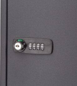 BARSKA CB13264 Combination Lock 64 Position Adjustable Key Cabinet Lock Box Black