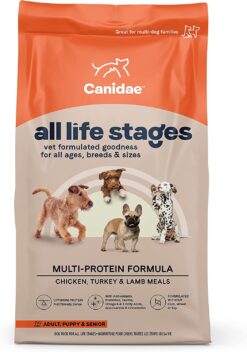 Canidae All Life Stages Chicken, Turkey, Lamb & Fish Meals Recipe Dry Dog Food 44 lb