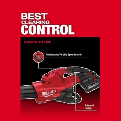 Milwaukee 2824-20 M18 FUEL Dual Battery 145 MPH 600 CFM 18-Volt Lithium-Ion Brushless Cordless Handheld Blower (Tool-Only)