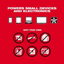 Milwaukee 2846-20 M18 18-Volt Lithium-Ion 175-Watt Powered Compact Inverter for M18 Batteries (Tool-Only)
