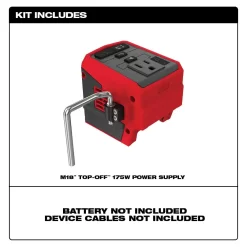 Milwaukee 2846-20 M18 18-Volt Lithium-Ion 175-Watt Powered Compact Inverter for M18 Batteries (Tool-Only)