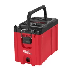 Milwaukee 48-22-8422 PACKOUT 10 in. Compact Portable Tool Box with Adjustable Dividers and Interior Storage Tray