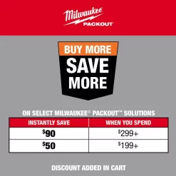Milwaukee 48-22-8424 PACKOUT 22 in. Medium Red Tool Box with 75 lbs. Weight Capacity