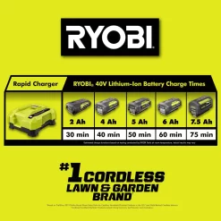 RYOBI OP406AVNM 40V Lithium-Ion Rapid Charger