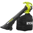 RYOBI RY40405BTL 40V Vac Attack Cordless Battery Leaf VacuumMulcher (Tool Only)