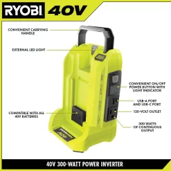 RYOBI RYi300BG 40V 300-Watt Power Source (Tool Only)