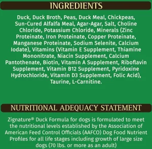 Zignature Duck Limited Ingredient Formula Grain-Free Canned Dog Food, 13-oz, case of 12