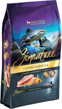 Zignature Limited Ingredient Diet Grain Free Catfish Recipe Dry Dog Food 25 lb