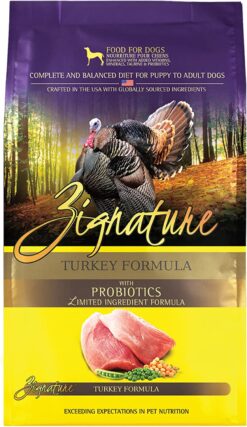 Zignature Limited Ingredient Diet Grain Free Turkey Formula Dry Dog Food 25 lb
