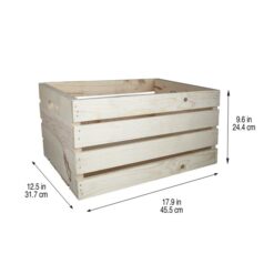 12 Pack 18 inch Wooden Crate by Make Market