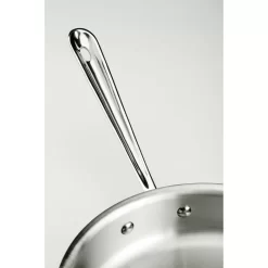 All-Clad D3 Stainless 12-Inch Fry Pan With Lid, Silver