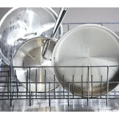 All-Clad D3 Stainless 12-Inch Fry Pan With Lid, Silver