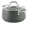 All-Clad HA1 Aluminum Stock Pot with Lid, 8-Quart, Black