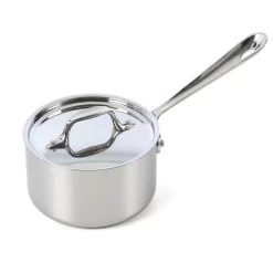 All-Clad Sauce Pan with Lid, 2-Quart, Silver