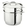 All-Clad Specialty 6 Quart Multi Pot, Silver