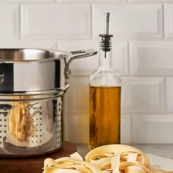 All-Clad Specialty 6 Quart Multi Pot, Silver
