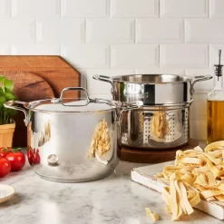 All-Clad Specialty 6 Quart Multi Pot, Silver