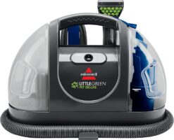 Bissell Little Green Pet Deluxe Portable Carpet Cleaner, 3353, Gray-Blue