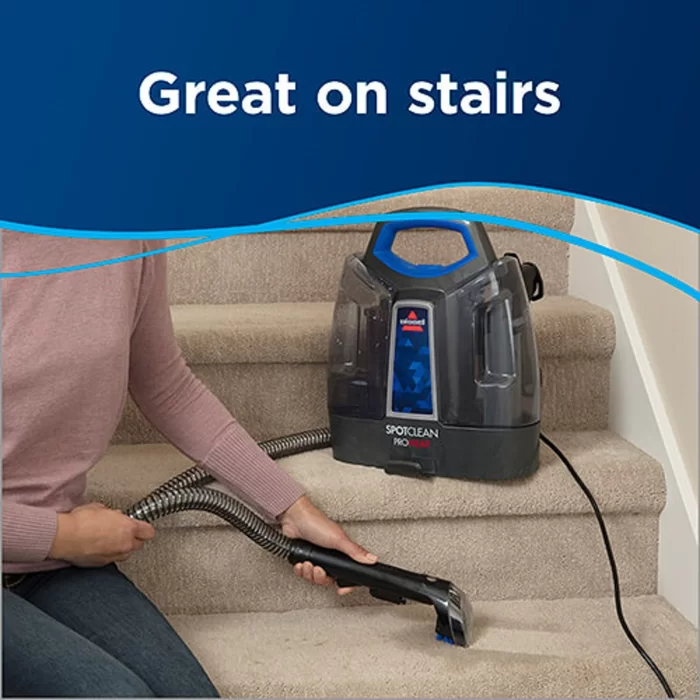 Bissell SpotClean ProHeat Portable Spot and Stain Carpet Cleaner, 2694,  Blue