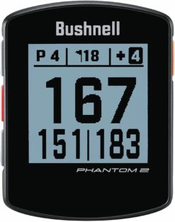 Bushnell Phantom 2 Golf GPS Rangefinder, Black