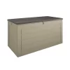 Cosco Outdoor Patio Deck Storage Box, Extra Large, 180 Gallons, Tan
