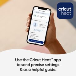 Cricut Hat Press Smart Heat Press Machine for Hats with Built-in Bluetooth